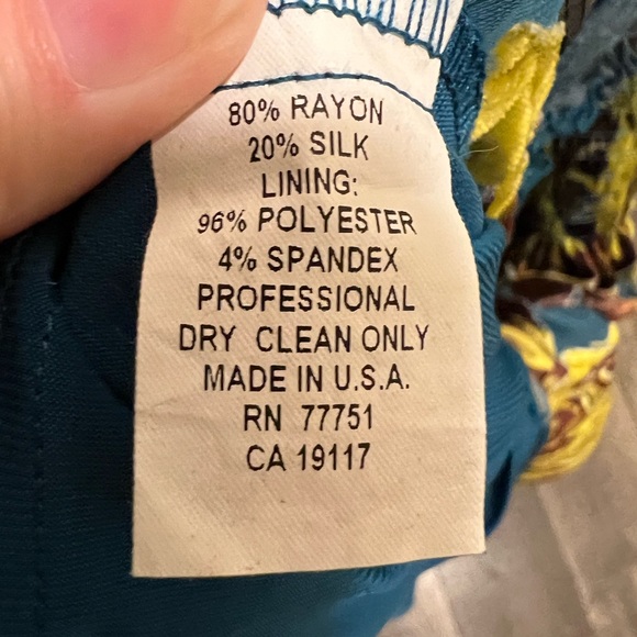 🚫SOLD🚫 Vintage Betsey Johnson Burnout Velvet Floral Babydoll Dress - Picture 5 of 5